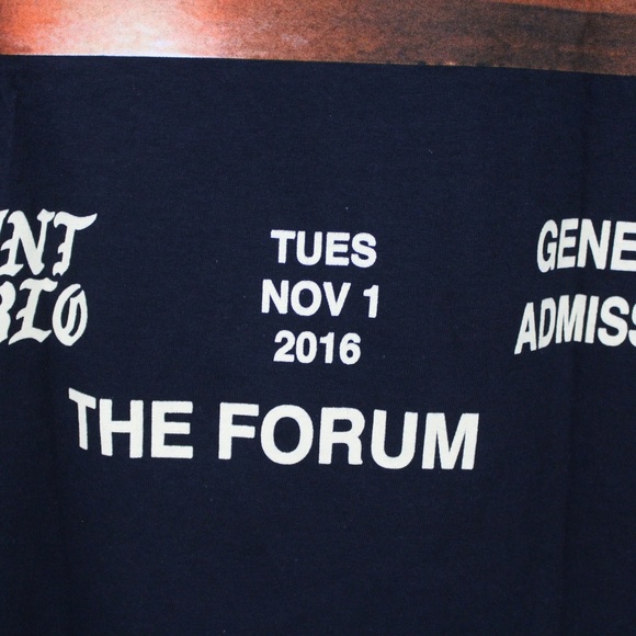 Authentic Kanye West Saint Pablo T-Shirt NWOT G375 - Picture 6 of 7